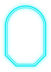 neon vintage frame
