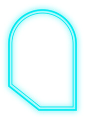 neon vintage frame
