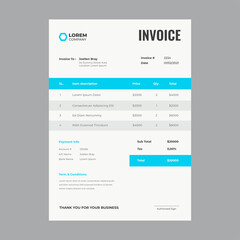 Minimalist Invoice Template