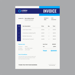 Minimalist Invoice Template