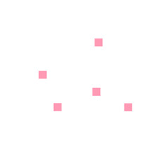 colorful slant line ornament
