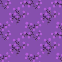 Floral seamless flower pattern for fabrics and textiles and packaging and gifts and cards and linens and kids