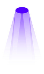 colorful spotlight effect
