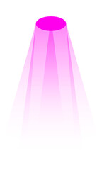 colorful spotlight effect
