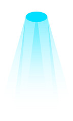 colorful spotlight effect
