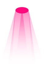 colorful spotlight effect
