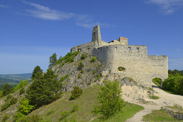 Ruin of castle Cachtice - Slovakia