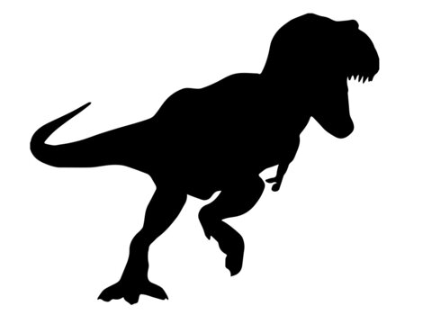 Dinosaur Vector. Premium Vector. Silhouette Dinosaur. Dinosaur Vector and Photo