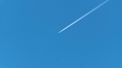 airplane flying in the sky