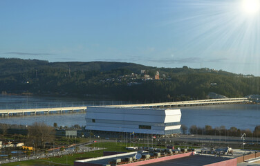 city ​​of Concepcion in southern Chile