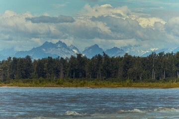 Denali in Clouds