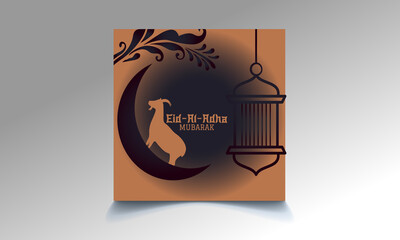 Eid Al Adha Vector Template Design 