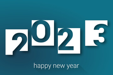 2023 - happy new year 2023 background	