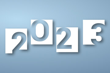 2023 - happy new year 2023 background	