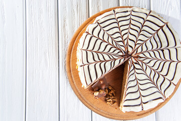 Esterhazy homemade cake. sweet cake