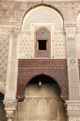Fototapeta na wymiar Bou Inania Madrasa in Fez, Morocco