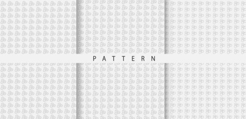 geometric seamless pattern black and white abstract background and mockup Premium Vector
