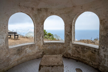Hermitage of Santa Maria of Cetrella church,  Monte Solaro, Capri Island, Italy