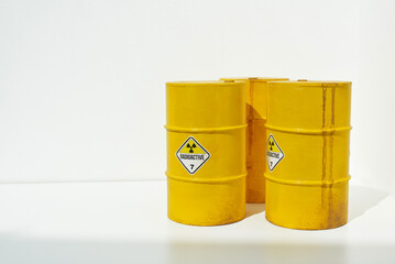 bidons déchets radioactifs