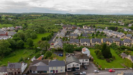 Quin a picturesque town in the Shannon region, Quin, Ireland, May,21,2022