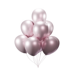 white balloons PNG