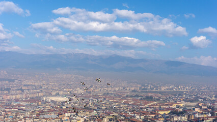 Hatay city view from above