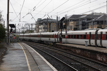 Obraz premium train on track