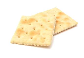 Cracker isolated on white background