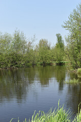 Obraz premium Canot Marais Kingsbury 21 Mai 2022 