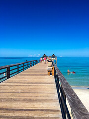 Obraz premium pier in the sea