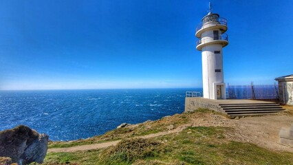 Faro de Cabo Touriñán en Muxía, Galicia