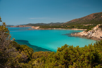 Sardegna, Cala Antoni Areddu, nella zona di Teulada, Italia, Europa 