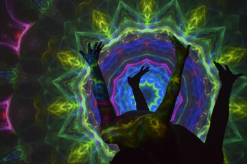 energia espacio luz mujer baile © cecilia