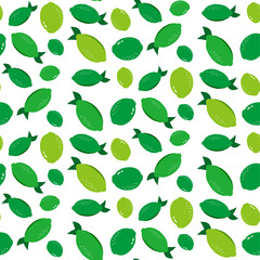 ライムのランダムなシームレスパターン
