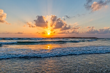Mediterranean Sea sunset