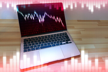 株価のチャートイメージ