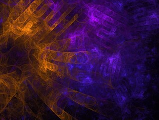 Imaginatory fractal abstract background Image