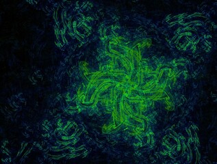 Imaginatory fractal abstract background Image