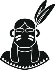 Cowboys and Indian Feather Headdress Wild West Indians Cowboys outlaw Cultural Culture Feathers Hat Tribe Tribal Chief Native American Aboriginal Indigenous