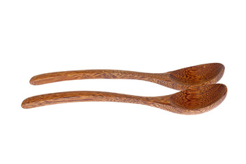 Wooden isolated on a white background