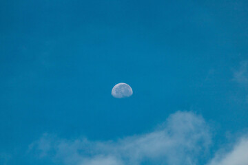 moon and clouds