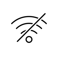 Wifi Icon Design Vector Illustator