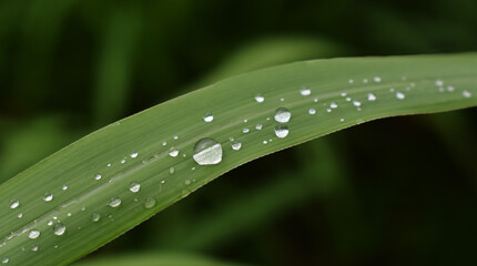 water, leaf, green, grass, dew, nature, drop, rain, plant, macro, leaves, wet, drops, raindrop,...