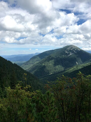 landscape with clouds