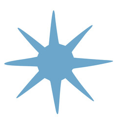 Obraz premium simple illustration of star