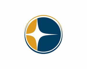 Starlight inside the circle logo