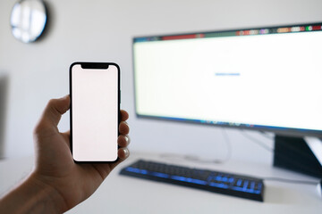 two-factor authentification, online security code entering on two devices