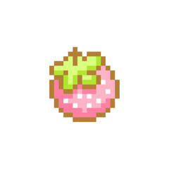 vector sweet fruit pixel art