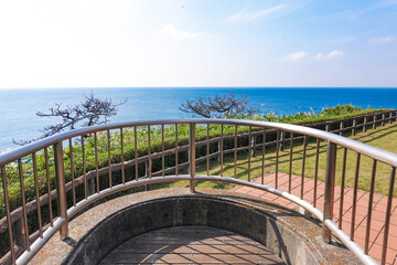 相模湾を見晴らす潮風の丘　荒崎公園（神奈川県横須賀市）