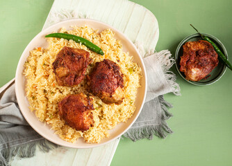 Delicious chicken mandi